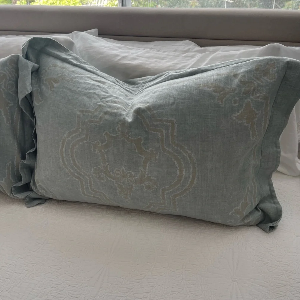 Restoration hardware Italian baroque standard sham cover - 2